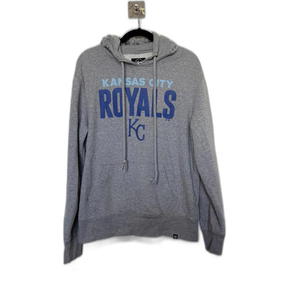 Kansas City Royals Grey Pullover Hoodie - Picture 1 of 3